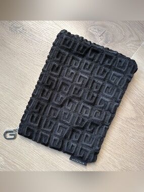 Givenchy 4G Black Embroidered Logo Pouch HTF